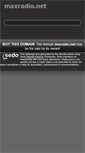 Mobile Screenshot of maxradio.net